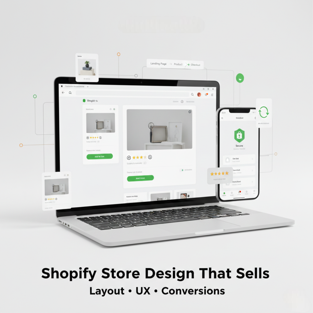E-commerce Web Design: How to Build a Shopify Store That Actually Sells