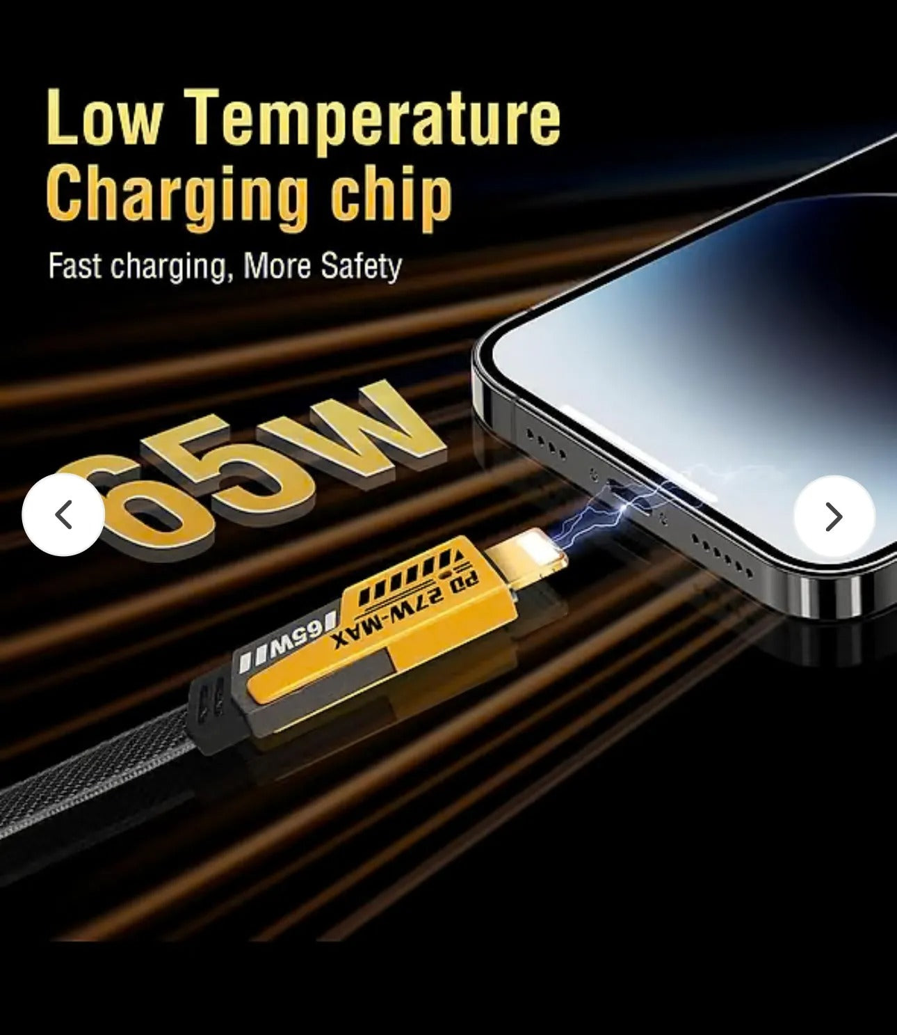 4 in 1 multi fast charger cable