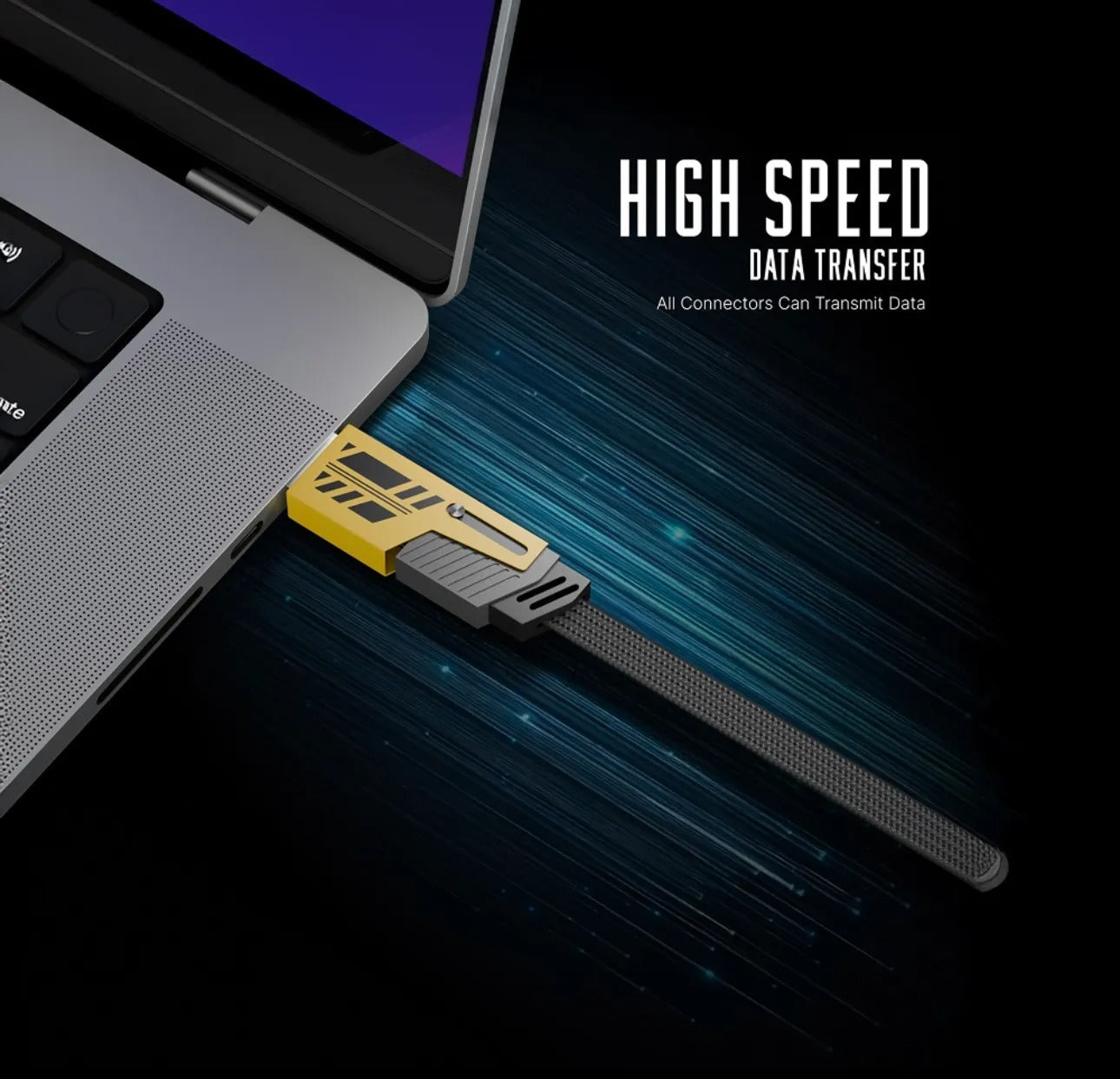 4 in 1 multi fast charger cable