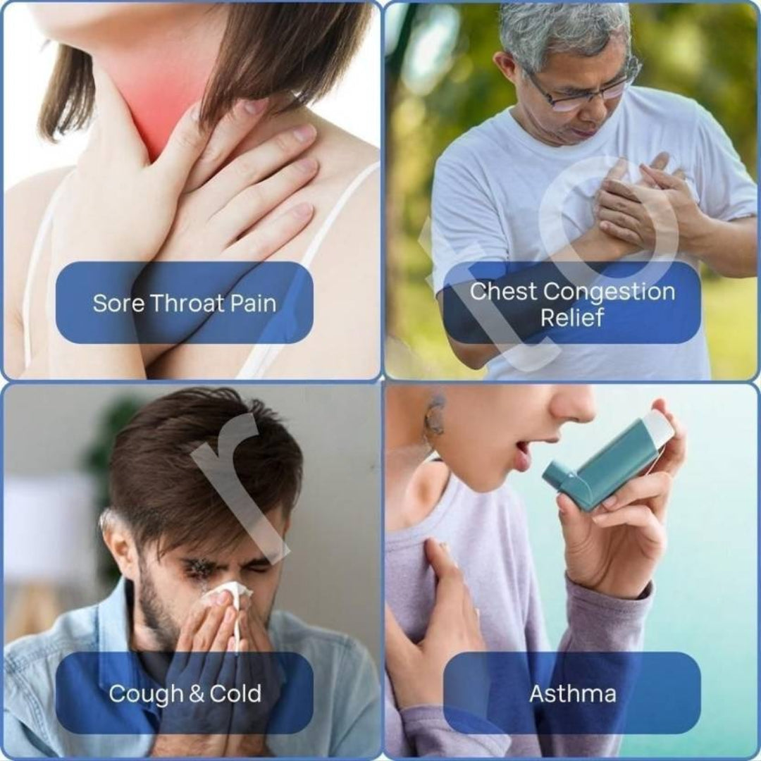 ORANCLE CARE Portable Nebulizer for Adults,Kids for Breathing Problem White-Blue Nebulizer (White)