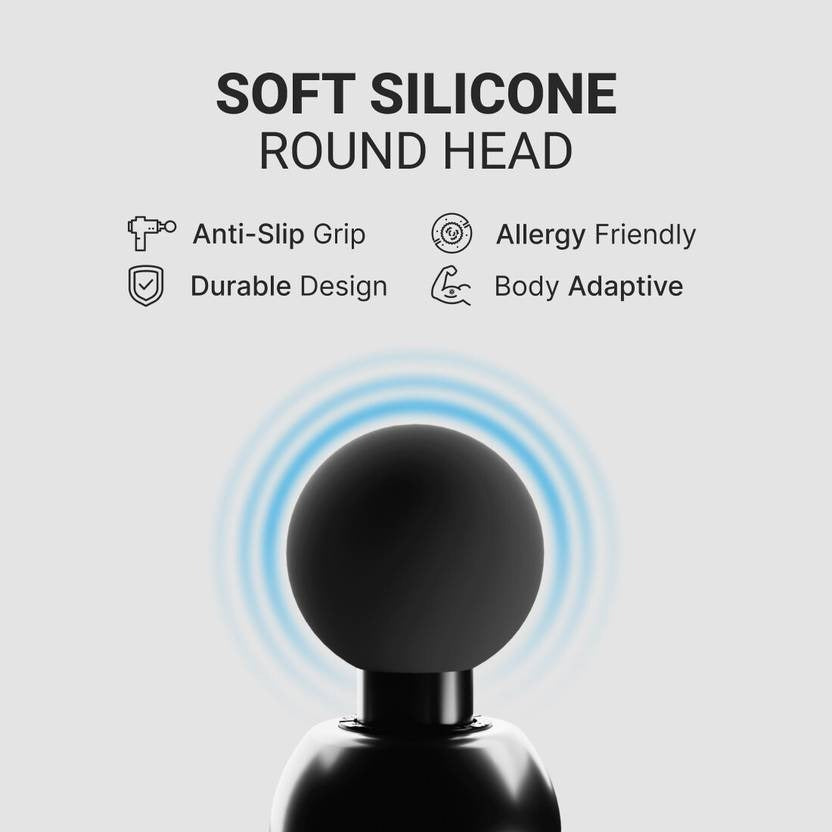 MXTOP Facial Massage Gun, 6 Speed Levels, Variable Frequency Vibration, Post-Exercise Muscle Massager, MP-720 GOLDEN